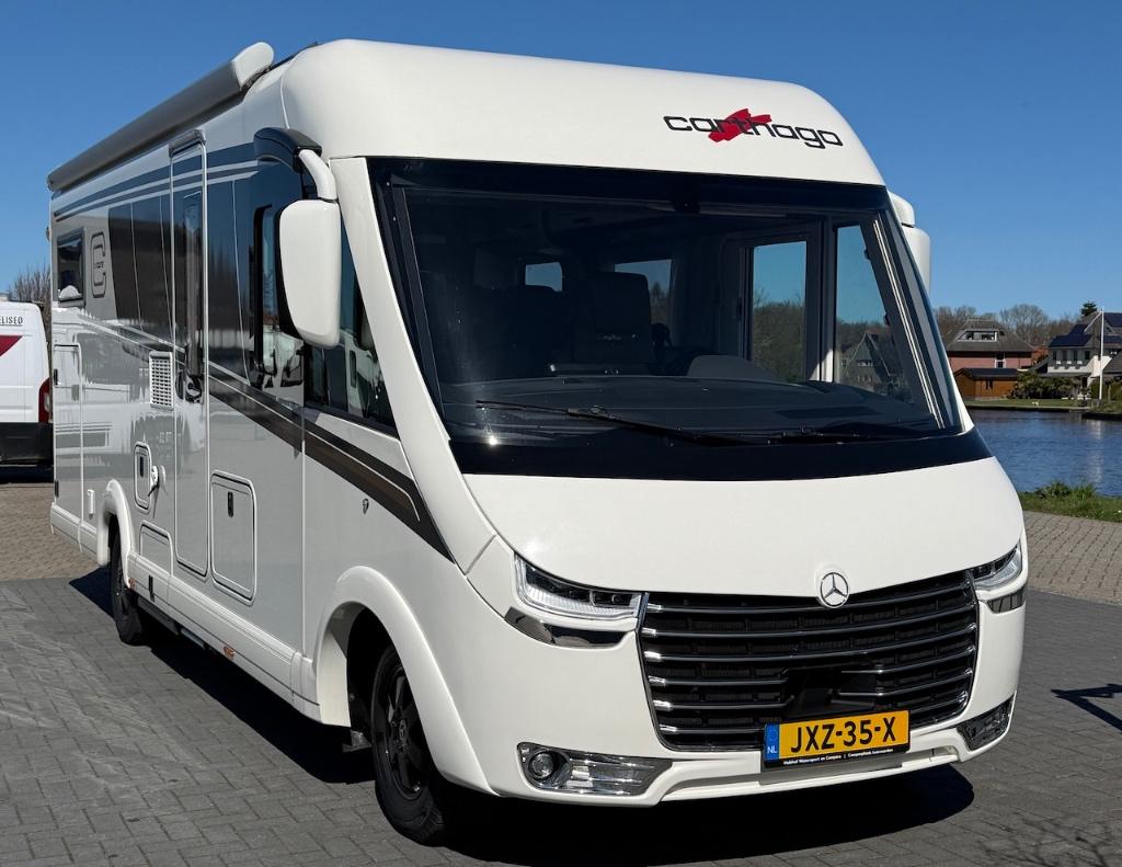 Carthago Tourer I 149 LE bovenkastjes Mercedes | Alde | Lith, Caravans en Kamperen, Vloeistofverwarming, 7 tot 8 meter, Bedrijf