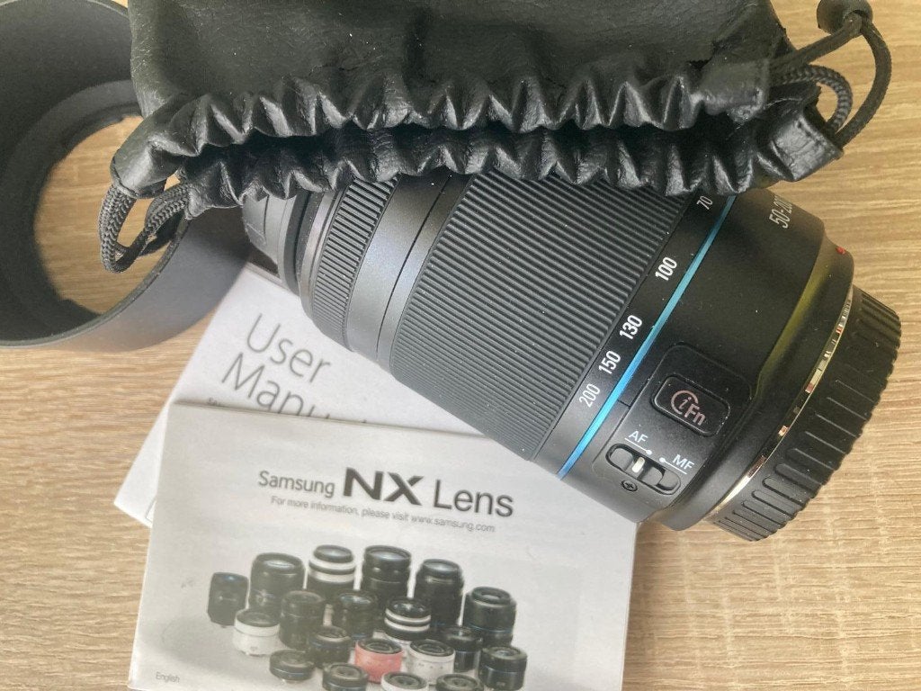 Samsung NX 50-200MM f4-5.6 OIS, Ophalen of Verzenden, Nieuw, Telelens, Zoom