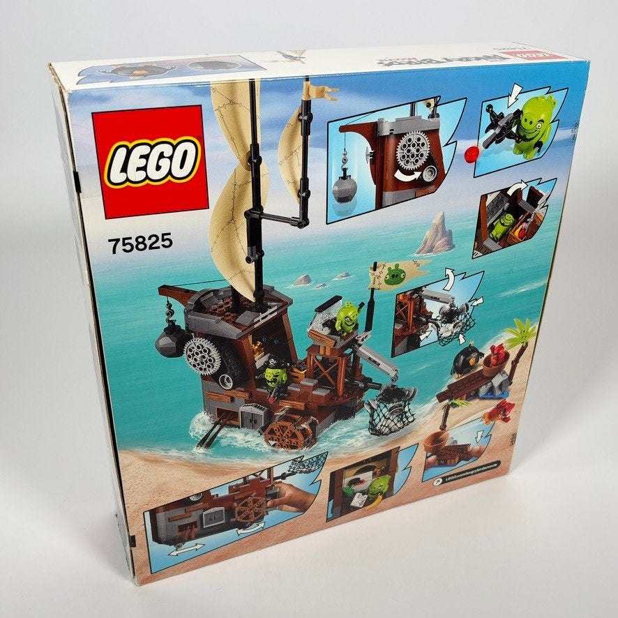 LEGO Angry Birds 75825 Piggy Pirate Ship (Nieuw), Kinderen en Baby's, Overige thema's, Lego, Nieuw, Ophalen of Verzenden