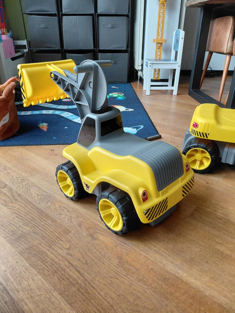 BIG Power Worker Maxi Loader Wiellader Loopauto, Ophalen, Zo goed als nieuw, Loopvoertuig