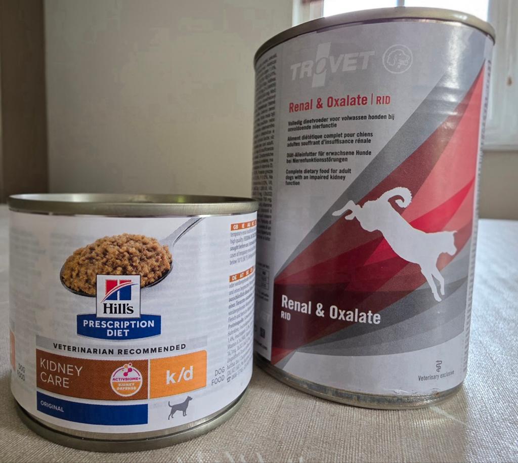 13 blikjes nier dieet natvoer voor hond, gratis af te halen, Dieren en Toebehoren, Dierenvoeding, Ophalen, Hond