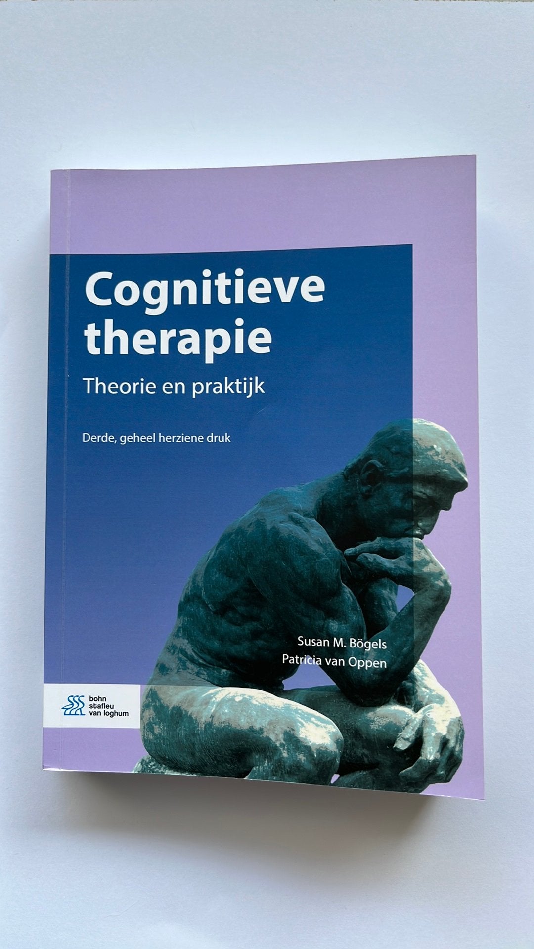 Cognitieve therapie - derde druk, Verzenden, Zo goed als nieuw, Susan M. Bögels; Patricia van Oppen