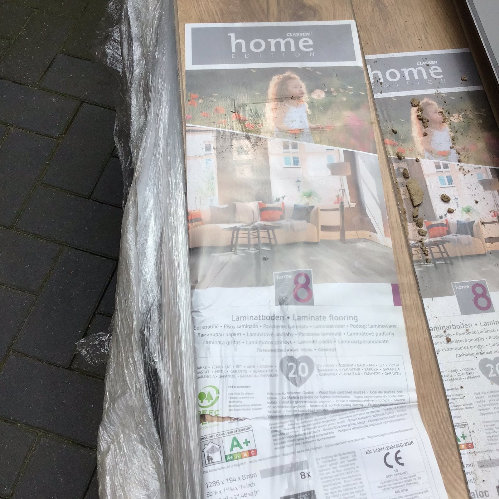 Laminaatvloer, Ophalen, 50 tot 150 cm, Nieuw, 10 m² of meer
