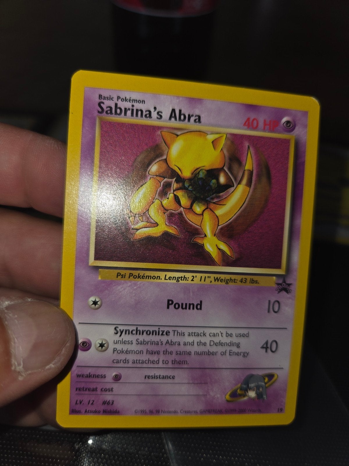 Abra wotc black star pokemonkaart, Hobby en Vrije tijd, Verzamelkaartspellen | Pokémon, Ophalen of Verzenden, Zo goed als nieuw