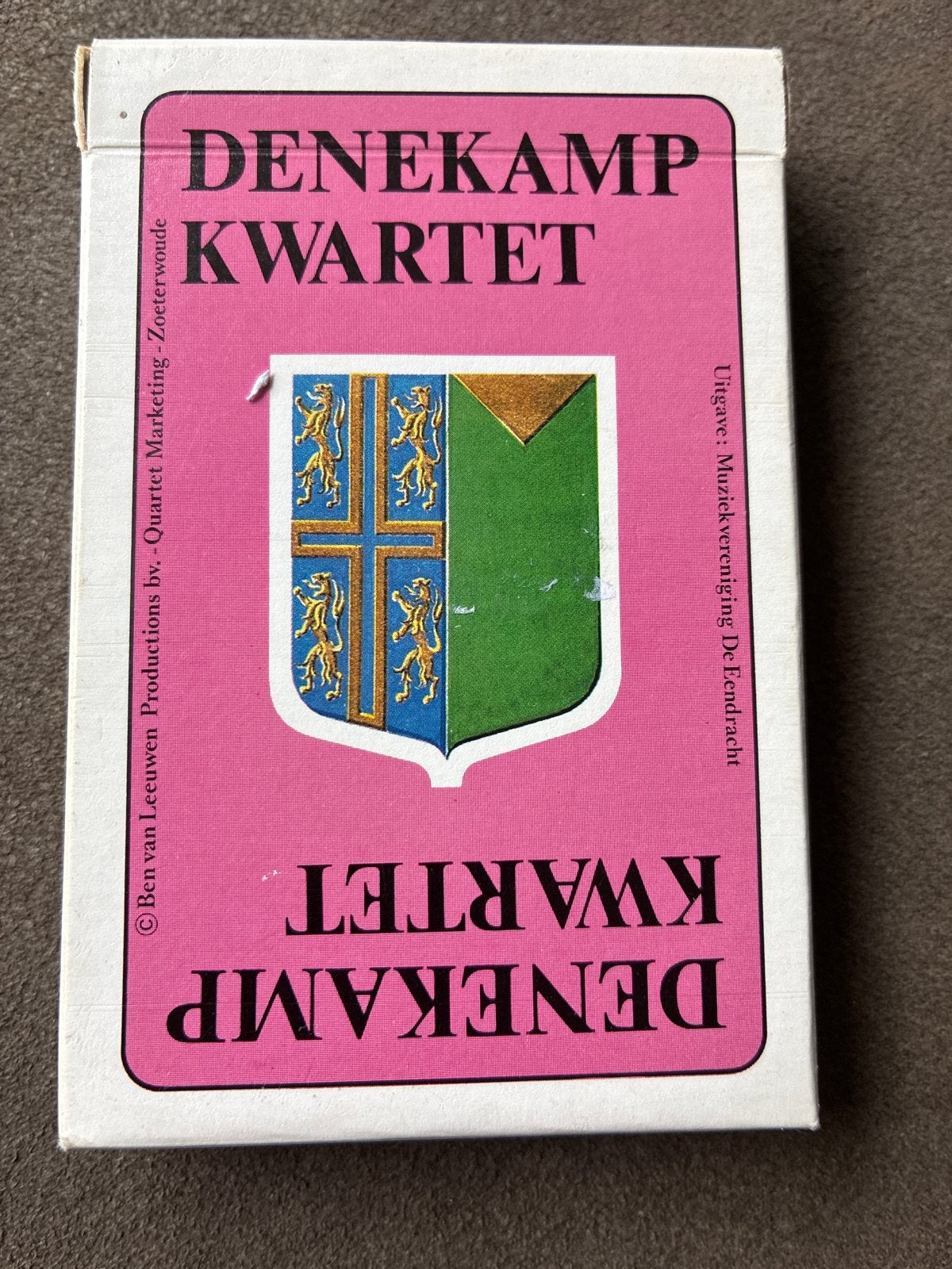 Denekamp Kwartetspel - Compleet en in goede staat, Drie of vier spelers, Ophalen of Verzenden, Gebruikt