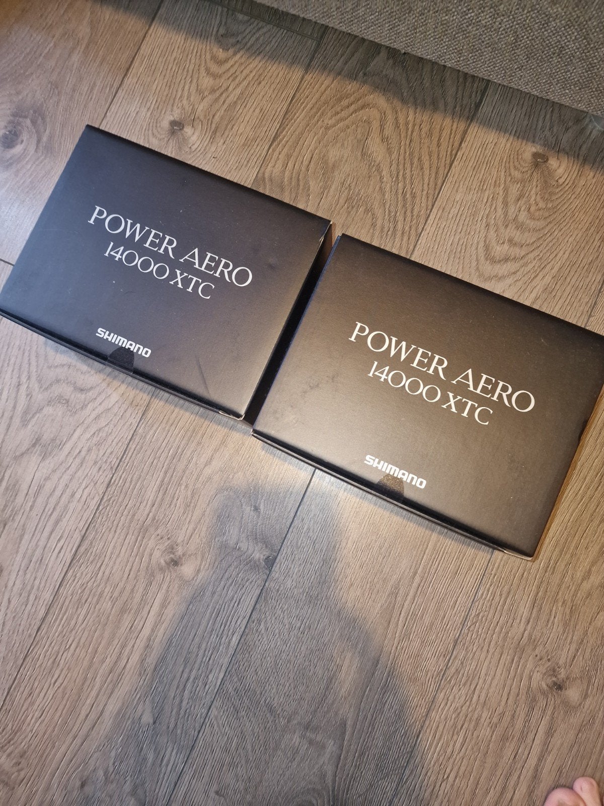 2 X SHIMANO POWER AERO 14000 XTC NIEUW ONGEVIST, Ophalen of Verzenden, Nieuw, Molen