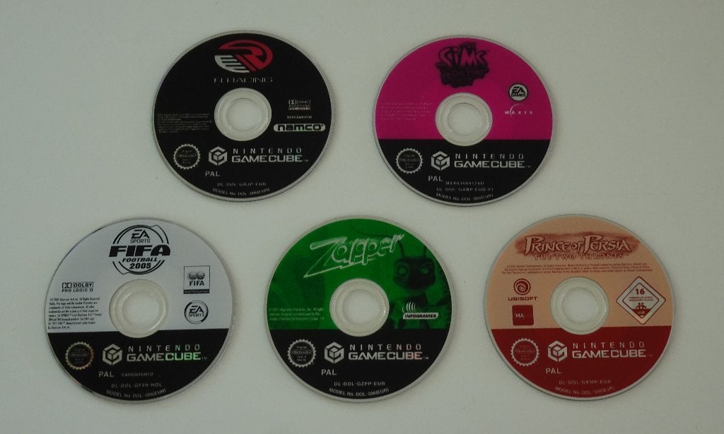 5 Nintendo GameCube Spellen Disc Only, Ophalen, Overige genres, 1 speler, Zo goed als nieuw