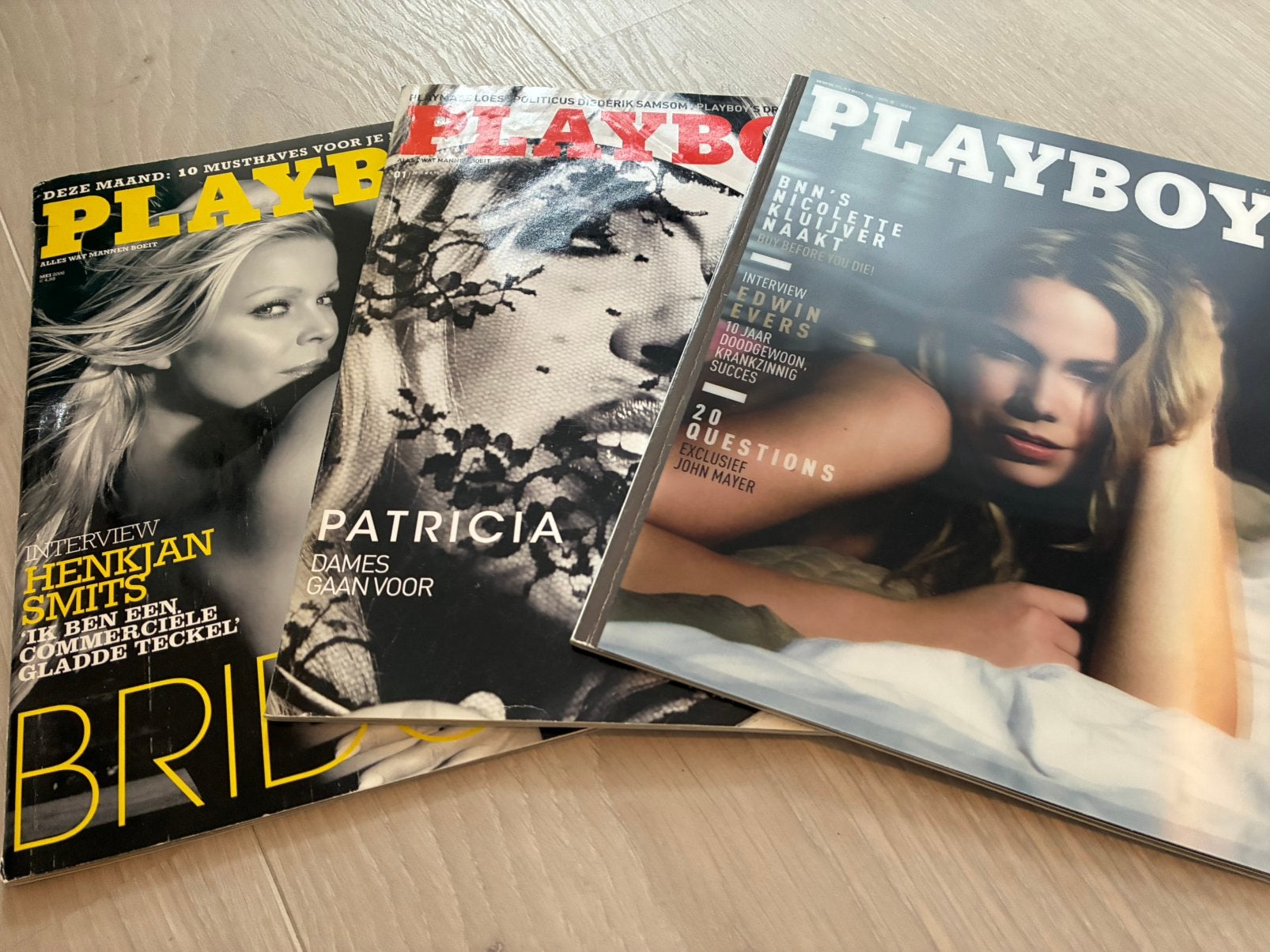 Playboy magazines - diverse edities, Ophalen of Verzenden, Gelezen, Glossy