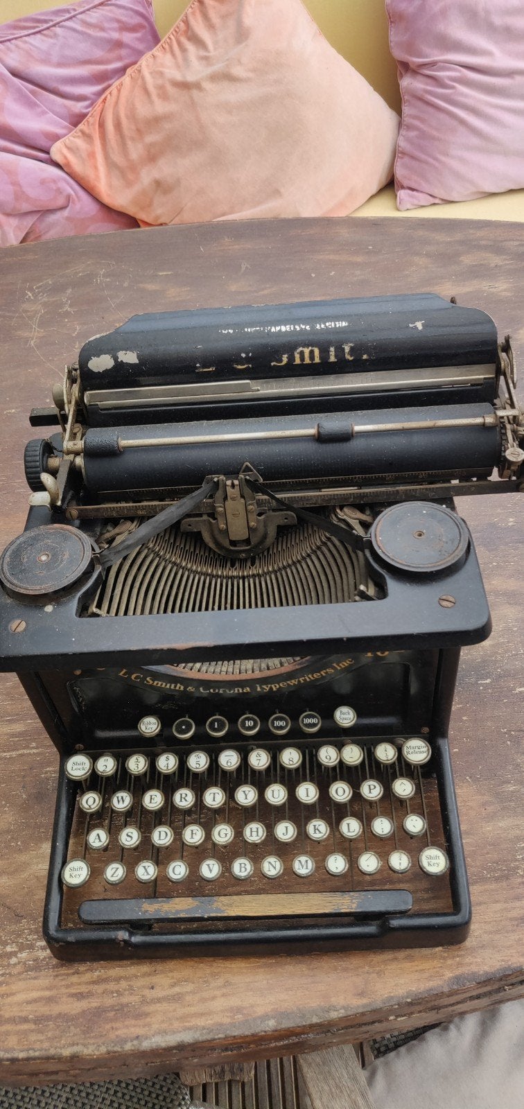 LC Smith & Corona Typemachine, Diversen, Typemachines, Ophalen of Verzenden