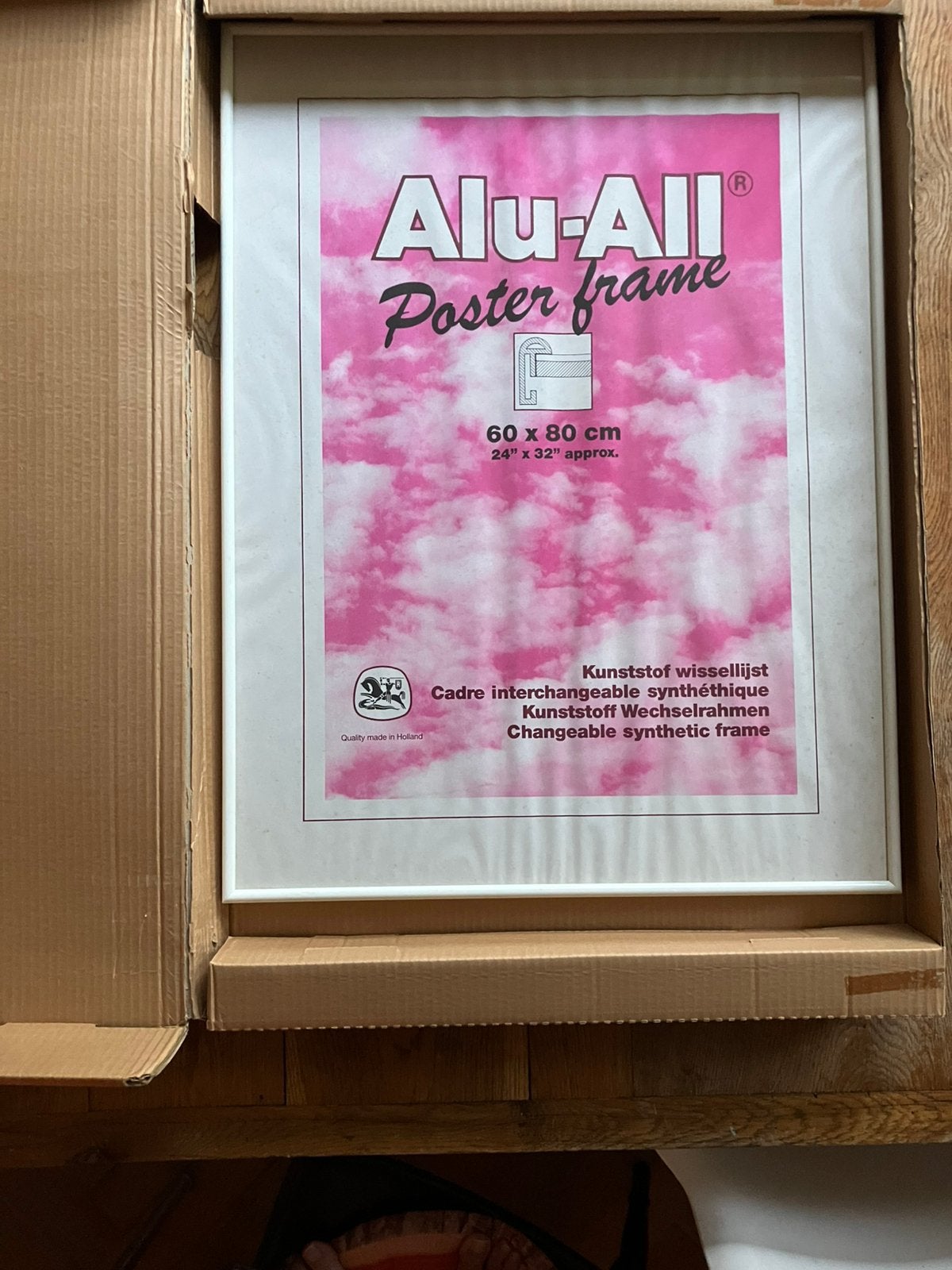 Poster frame / wissellijst nieuw in OVP, Ophalen, Overige materialen, 60 cm, Overige typen
