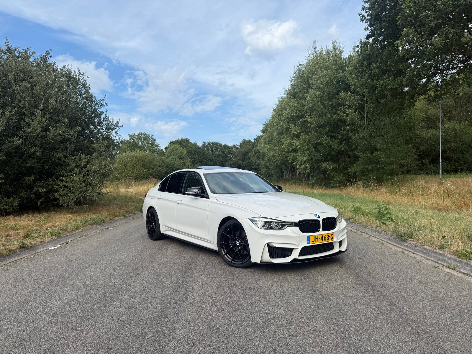 BMW 3-Serie 330e Iperformance 252pk Aut 2016 Wit, Auto's, 1998 cc, Achterwielaandrijving, Zwart, Alcantara