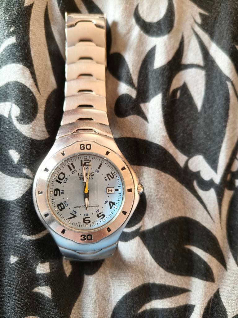 Lorus horloge, Sieraden, Tassen en Uiterlijk, Horloges | Antiek, Ophalen of Verzenden, Staal, Overige merken, 1960 of later