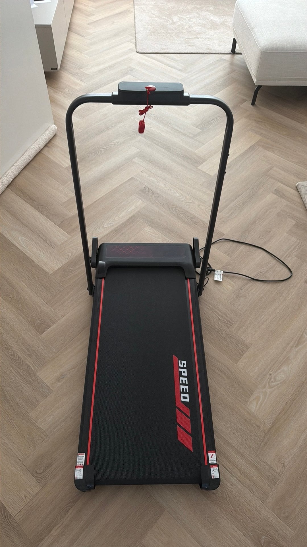Hardloopband, Doe-het-zelf en Verbouw, Transportwagens, Zo goed als nieuw, Transportkar, 100 liter of meer, Ophalen