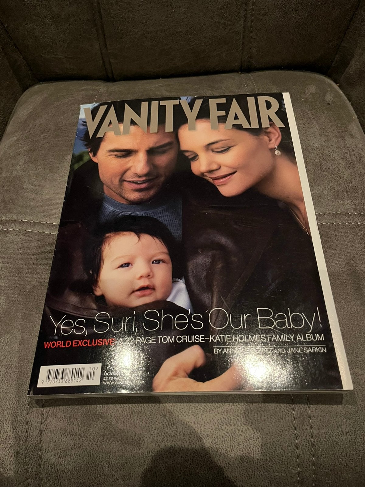 Vanity Fair Tom cruise Baby 2006 Family, Ophalen of Verzenden