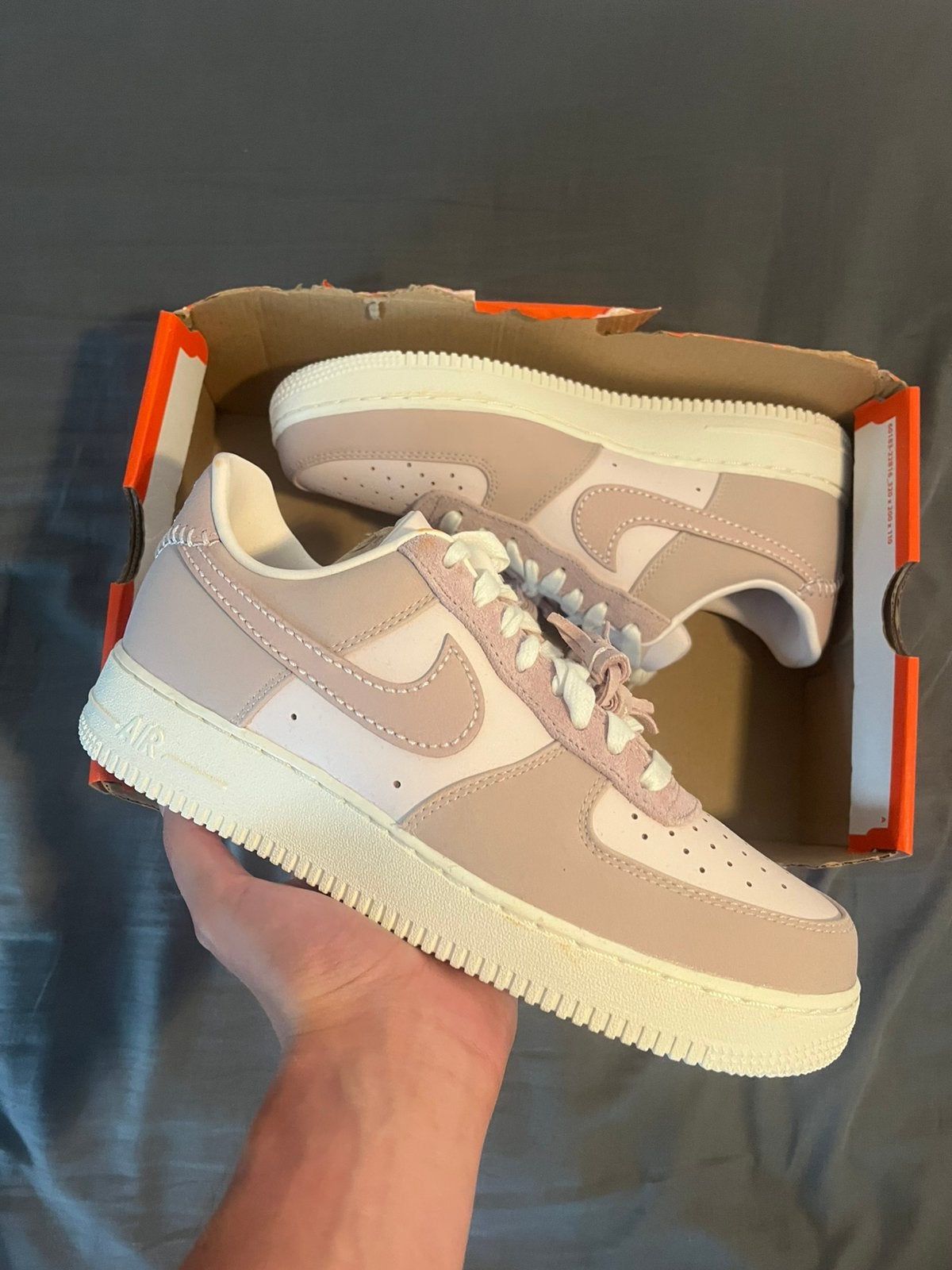 Nike Air Force 1 Pink Oxford - Maat 42, Overige kleuren, Nieuw, Ophalen of Verzenden, Sneakers of Gympen