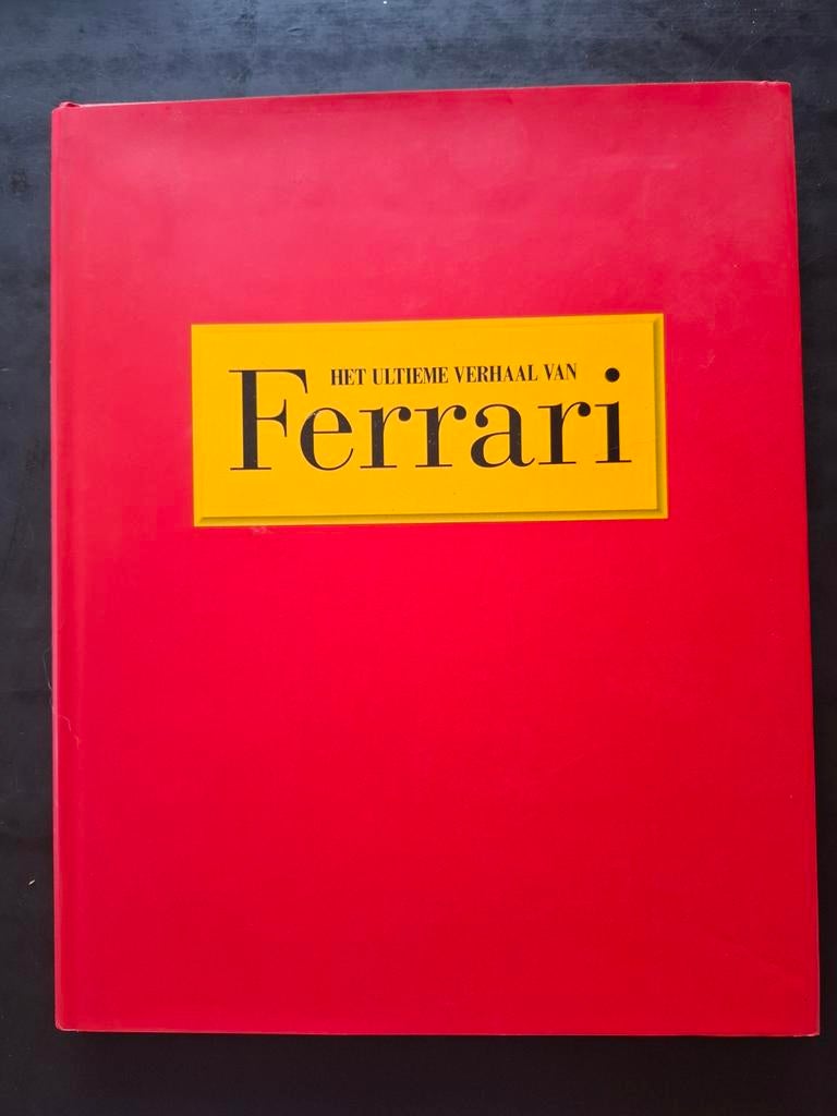 Het ultieme verhaal van Ferrari, Ophalen of Verzenden, Zo goed als nieuw