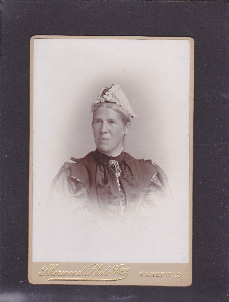 Foto op Kaart ca. 1875 A. Harrow studio Darlington (1262/3), Verzamelen, Verzenden, Voor 1940, Overige onderwerpen
