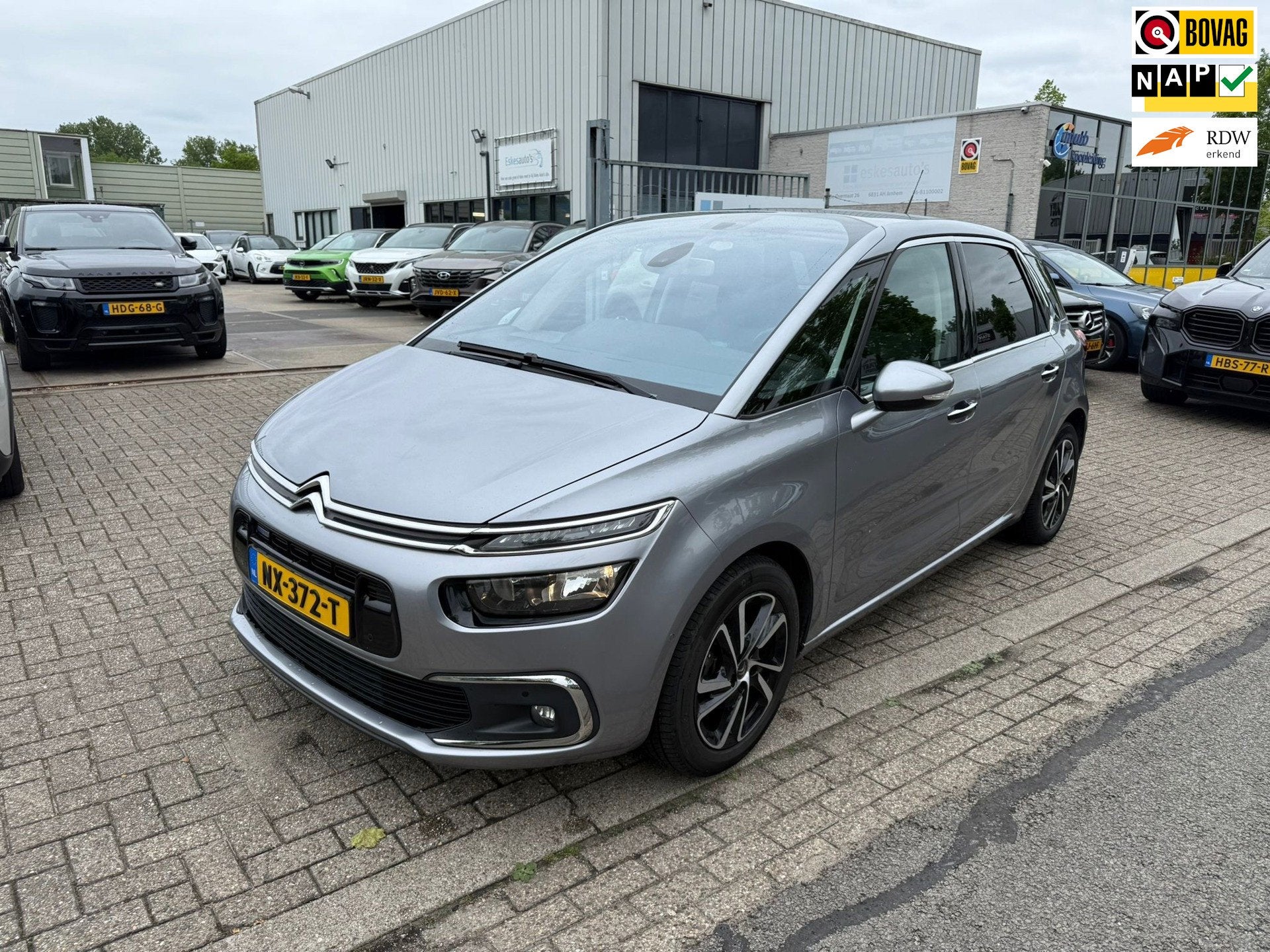 Citroen C4 Picasso 1.2 PureTech Feel, Navi, NAP Dealer auto, Stof, Gebruikt, Euro 6, 1199 cc