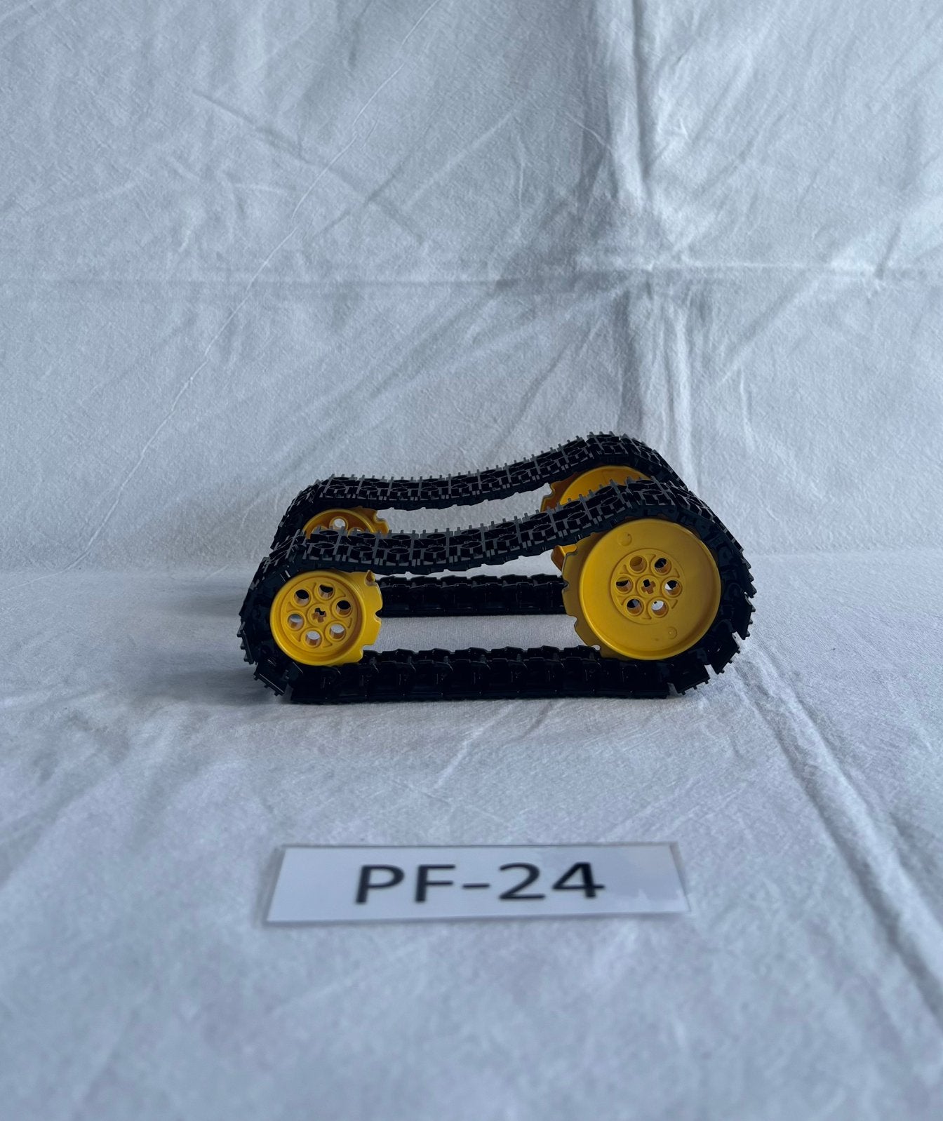 Lego Technic - 2 rupsbanden met tandwielen - PF-24, Lego, Lego, Lego, Ophalen of Verzenden