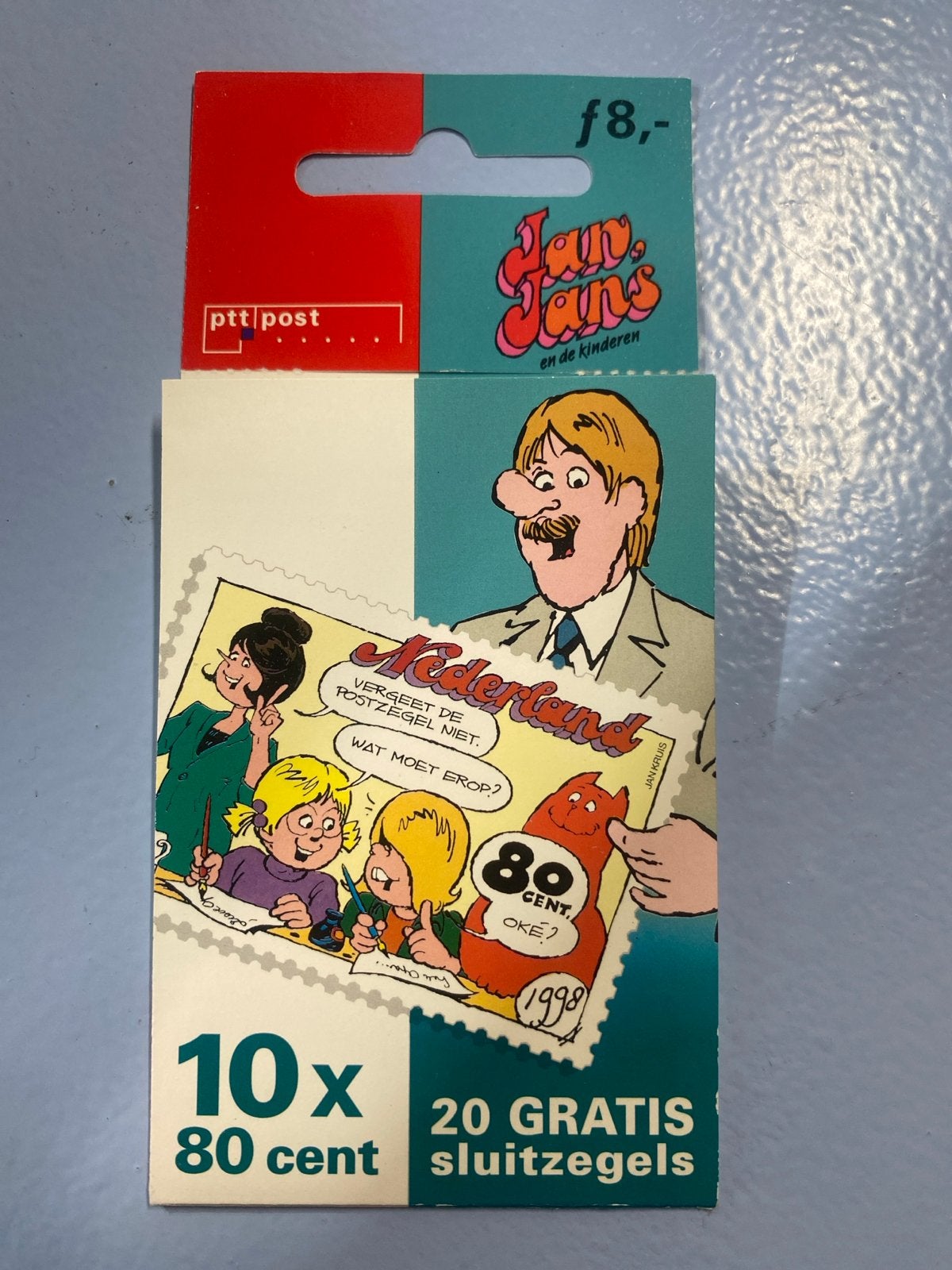 Jan, Jans en de Kinderen Postzegels (1998), Postzegels en Munten, Ophalen of Verzenden, Na 1940, Postfris
