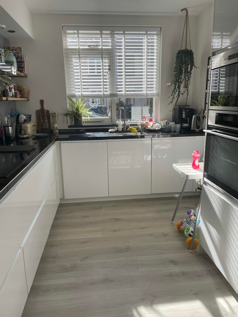 IKEA Voxtorp Fronten Wit HG – Complete set (Gedemonteerd), Huis en Inrichting, Ophalen, Gebruikt, Wit, Enkelwandige keuken