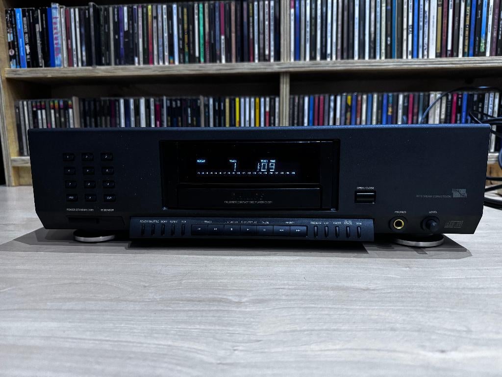 ✅ Philips CD931 - Compact Disc Player, Ophalen of Verzenden, Refurbished, Philips