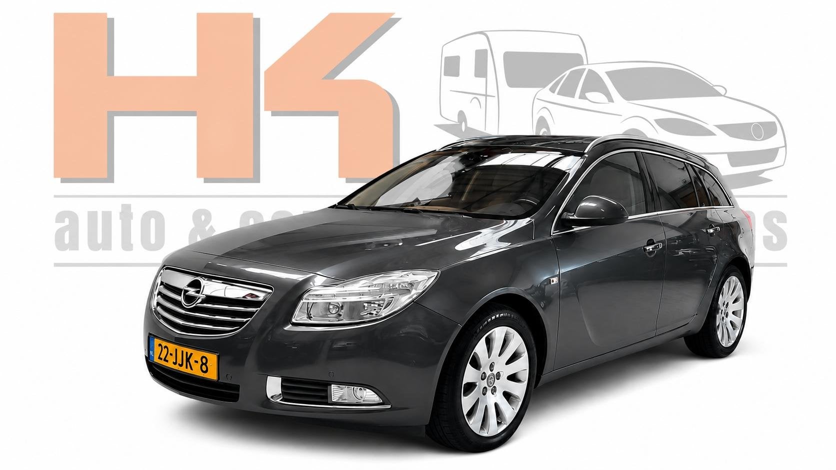 Opel Insignia Sports Tourer 2.0 T Cosmo 4x4 Leer, Navi, 220, Auto's, 4 cilinders, Handgeschakeld, Vierwielaandrijving, Automatische klimaatregeling