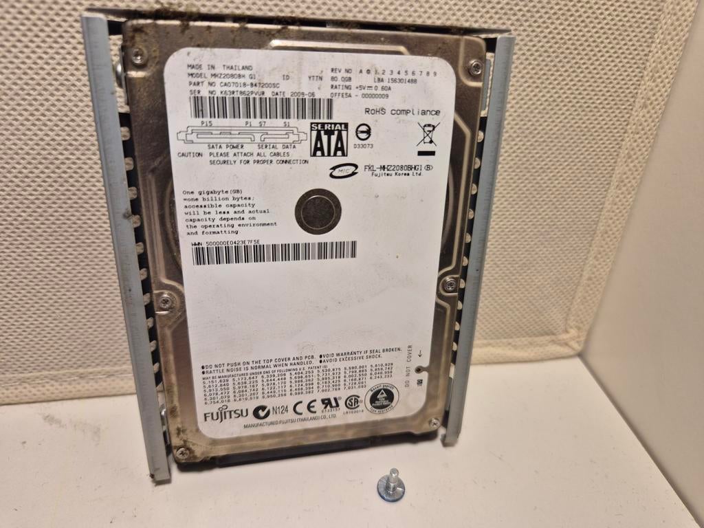 80 gb harde schijf voor ps3, Avontuur en Actie, 1 speler, Ophalen of Verzenden, Zo goed als nieuw