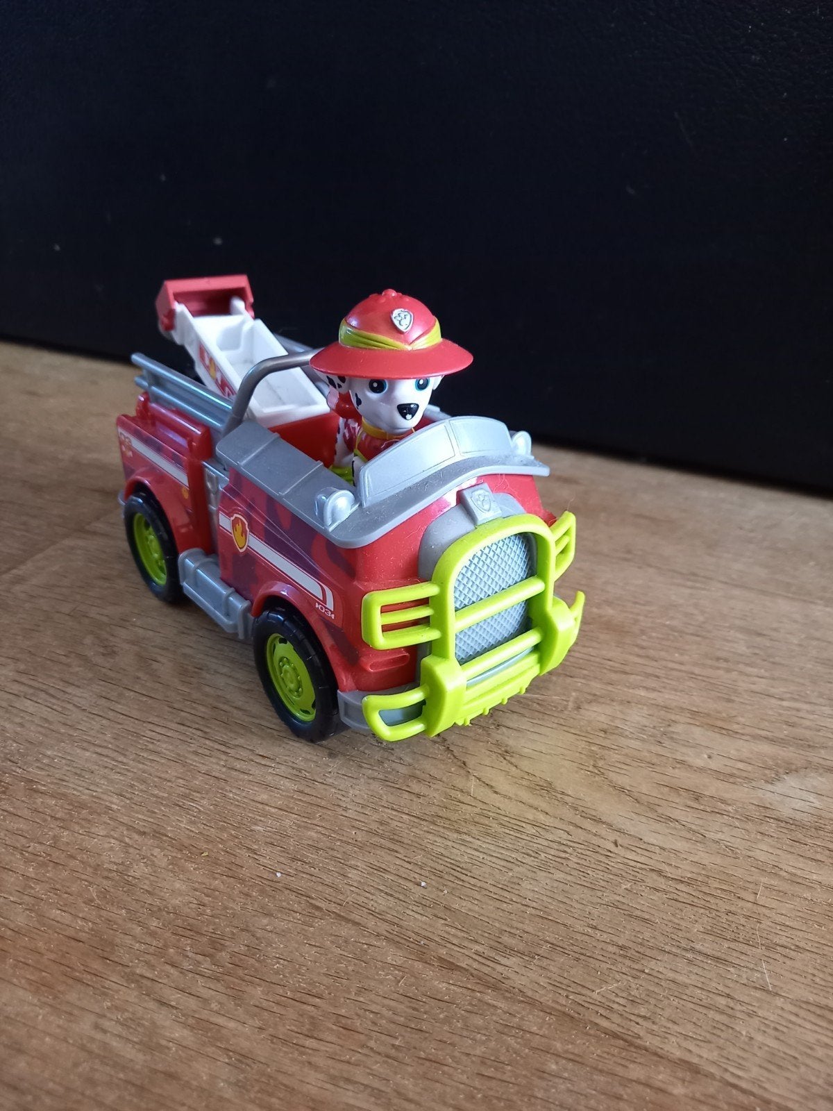 Paw Patrol Marshall met jungle voertuig, Ophalen of Verzenden, Gebruikt