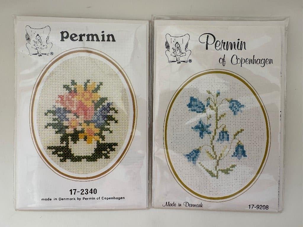 Borduurkaarten - bloemen, Ophalen of Verzenden, Nieuw, Natuur