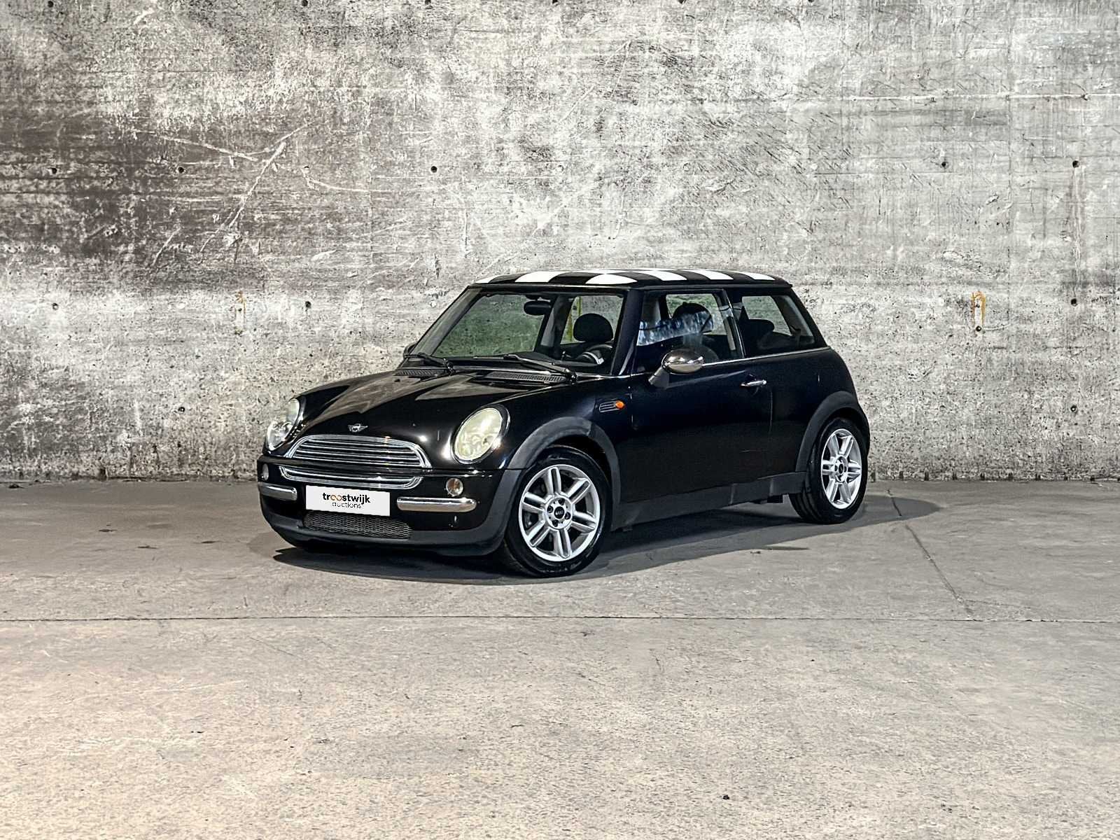 Mini 3-Deurs 1.6 One Pepper 90pk 2003 (Origineel-NL), 45-ND-, Auto's, Mini, Voorwielaandrijving, 15 km/l, Gebruikt, 4 cilinders