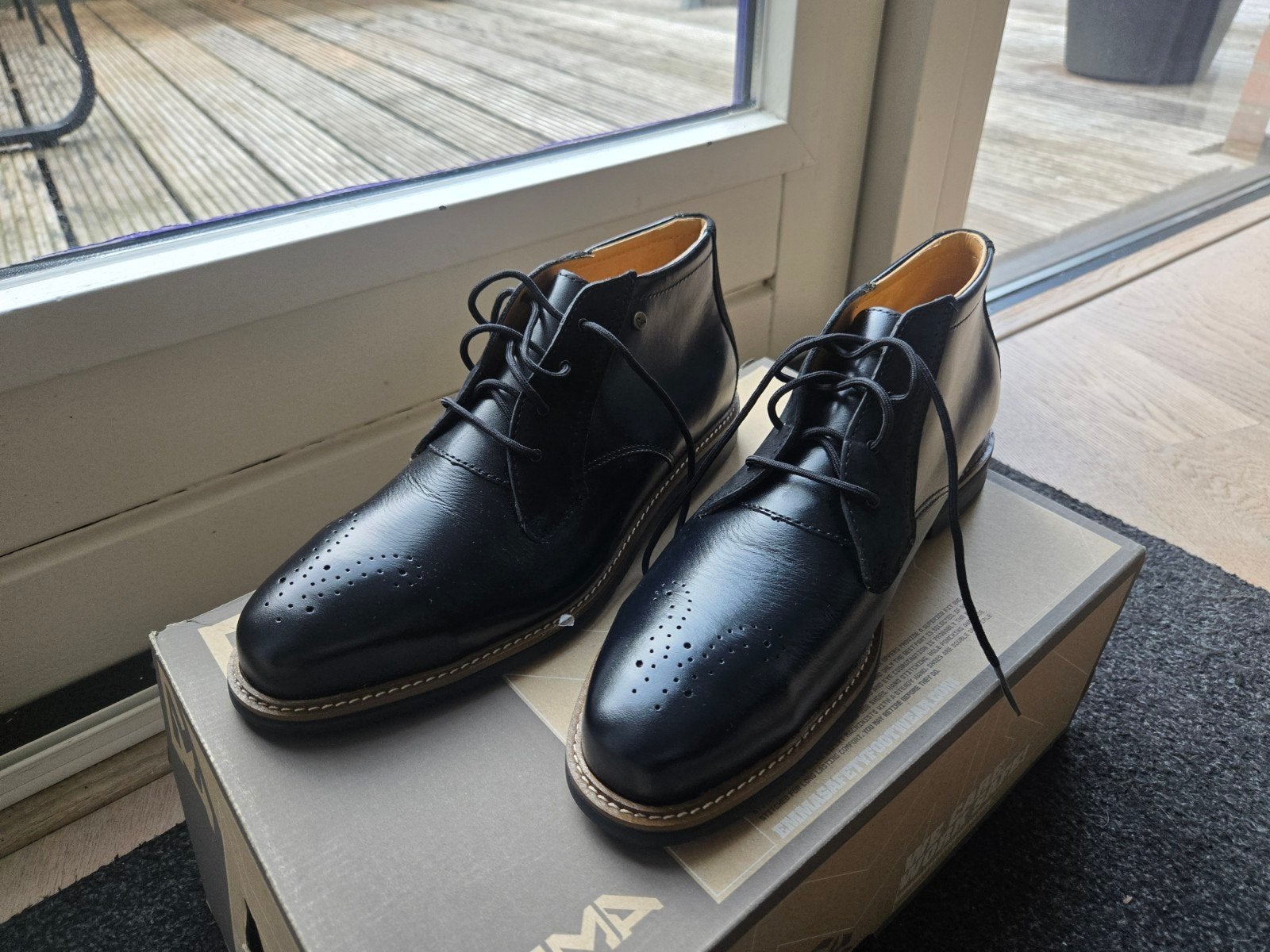 Emma Valentino Frontier 164 S3 werkschoenen maat 40, Zwart, Emma, Nieuw, Ophalen of Verzenden