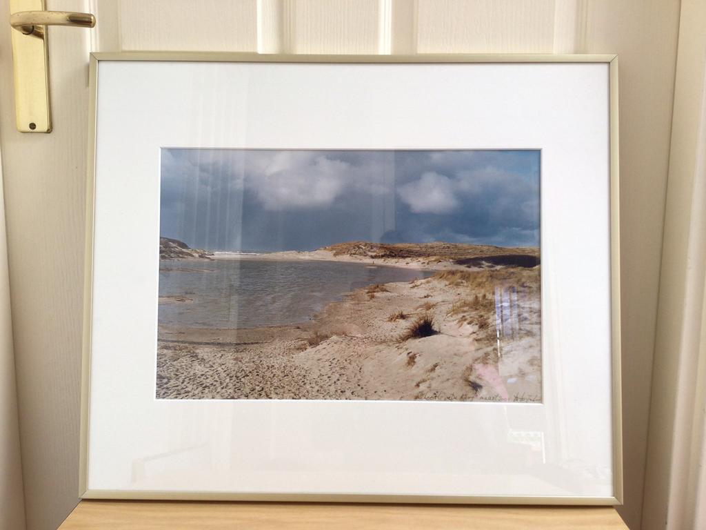 Klassieke lijst / goudkleurig / duinen, zee, strand Schoorl, Ophalen