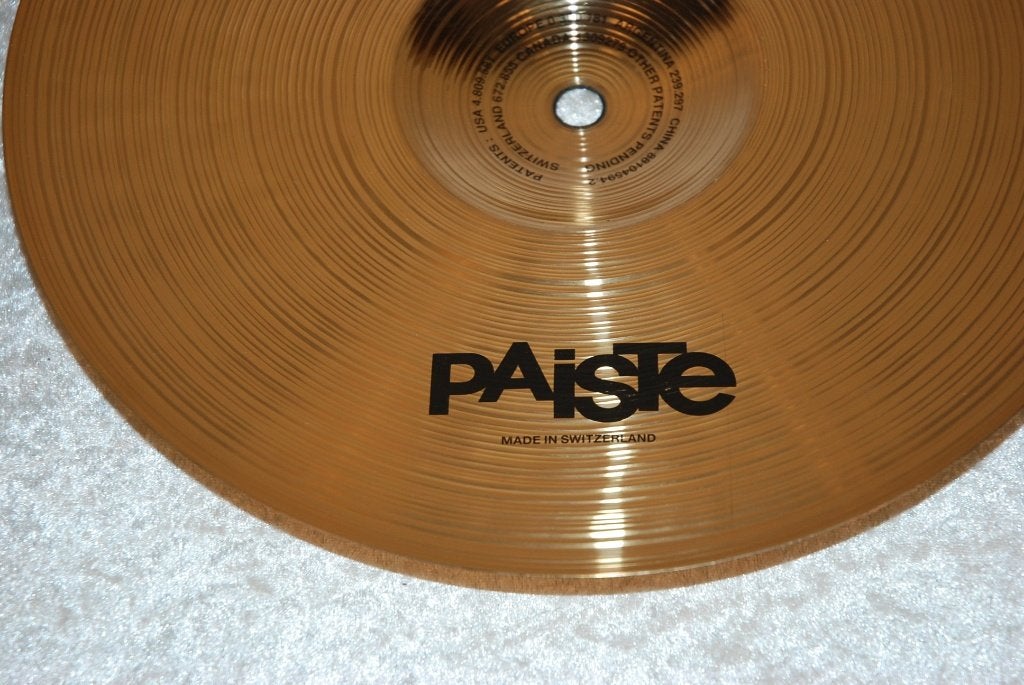 Paiste Sound Formula splash bekken 411gr 12 inch <26261528>, Gebruikt, ., Drums of Percussie, Ophalen of Verzenden