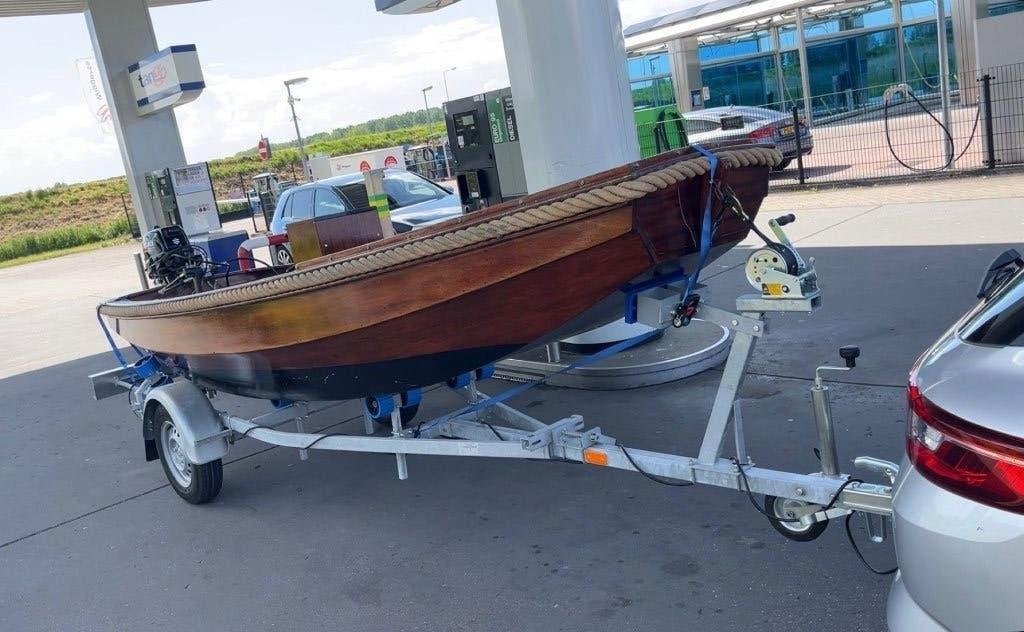 Sloep met Suzuki motor vaarklaar (ook los te koop), Ophalen, Nieuw, Motor en Techniek, Motorboot