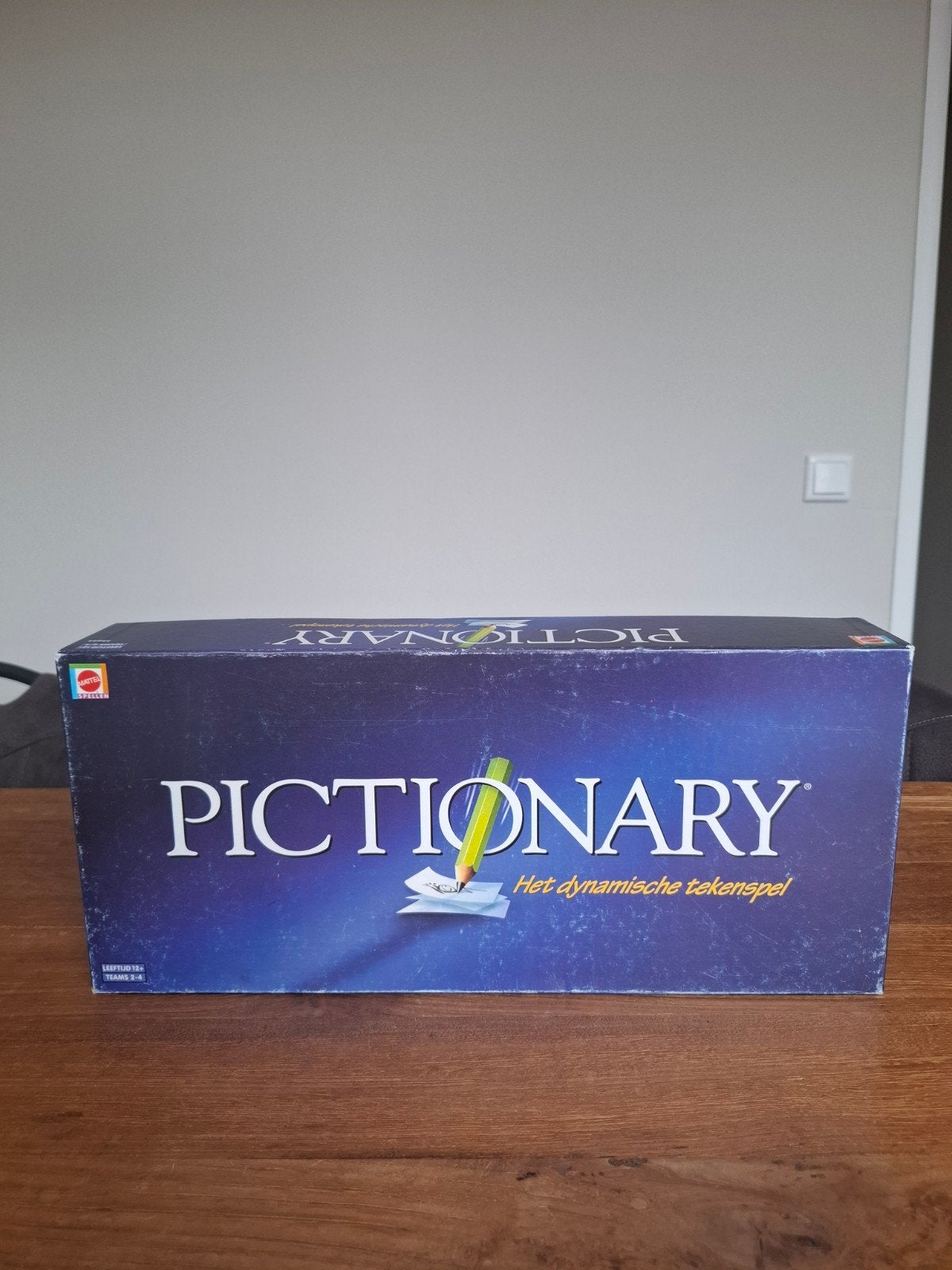 Pictionary - Het dynamische tekenspel, Een of twee spelers, Ophalen of Verzenden, Zo goed als nieuw, Mattel