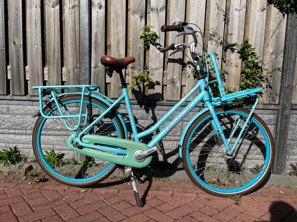 Gazelle damesfiets met voor- en achterdrager, Fietsen en Brommers, Ophalen, Gebruikt, Gazelle