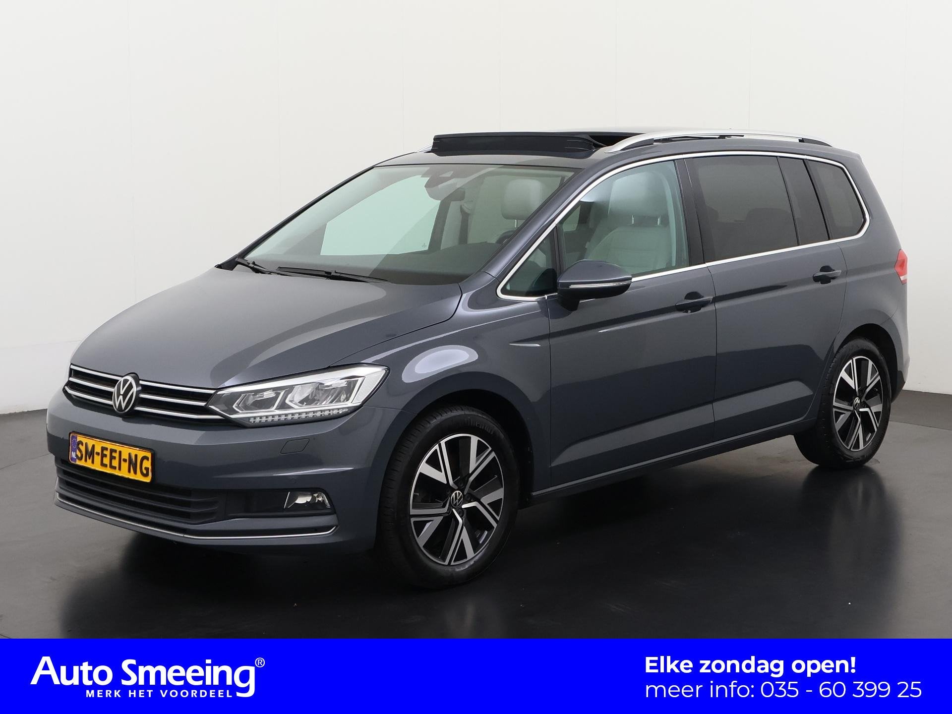 Volkswagen Touran 1.5 TSI Highline DSG | 7 Persoons | Leder, Auto's, 15 km/l, Euro 6, 4 cilinders, 7 stoelen