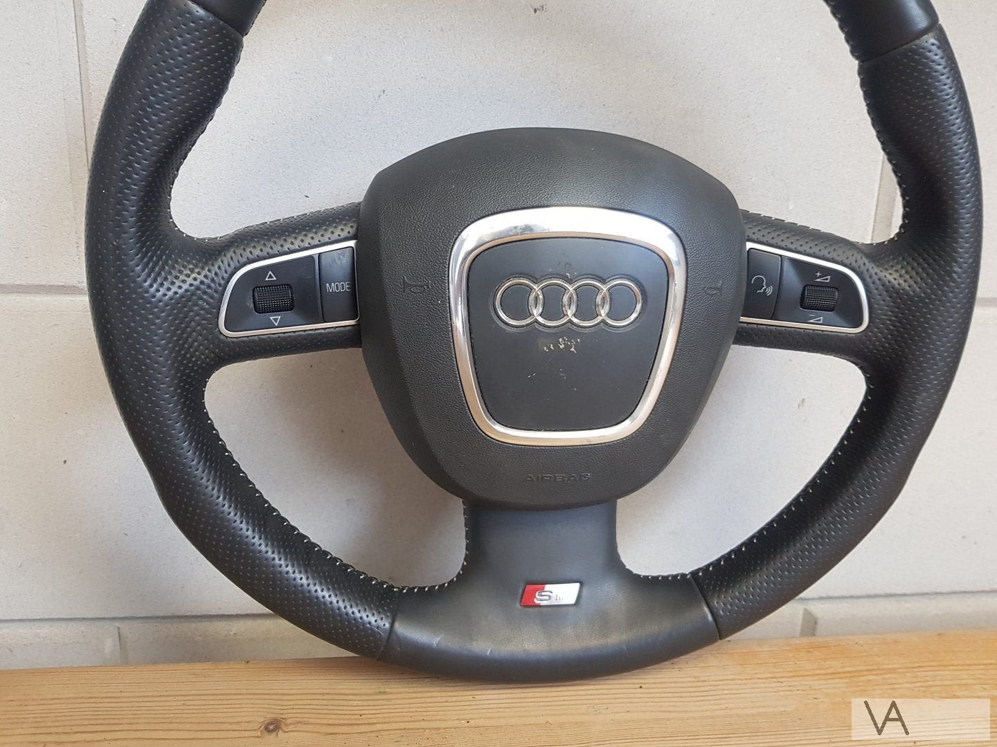 Audi A4 8k 2008 - 2013 A5 3 spaak stuur S line knoppen MFD, Gebruikt, -, -, -