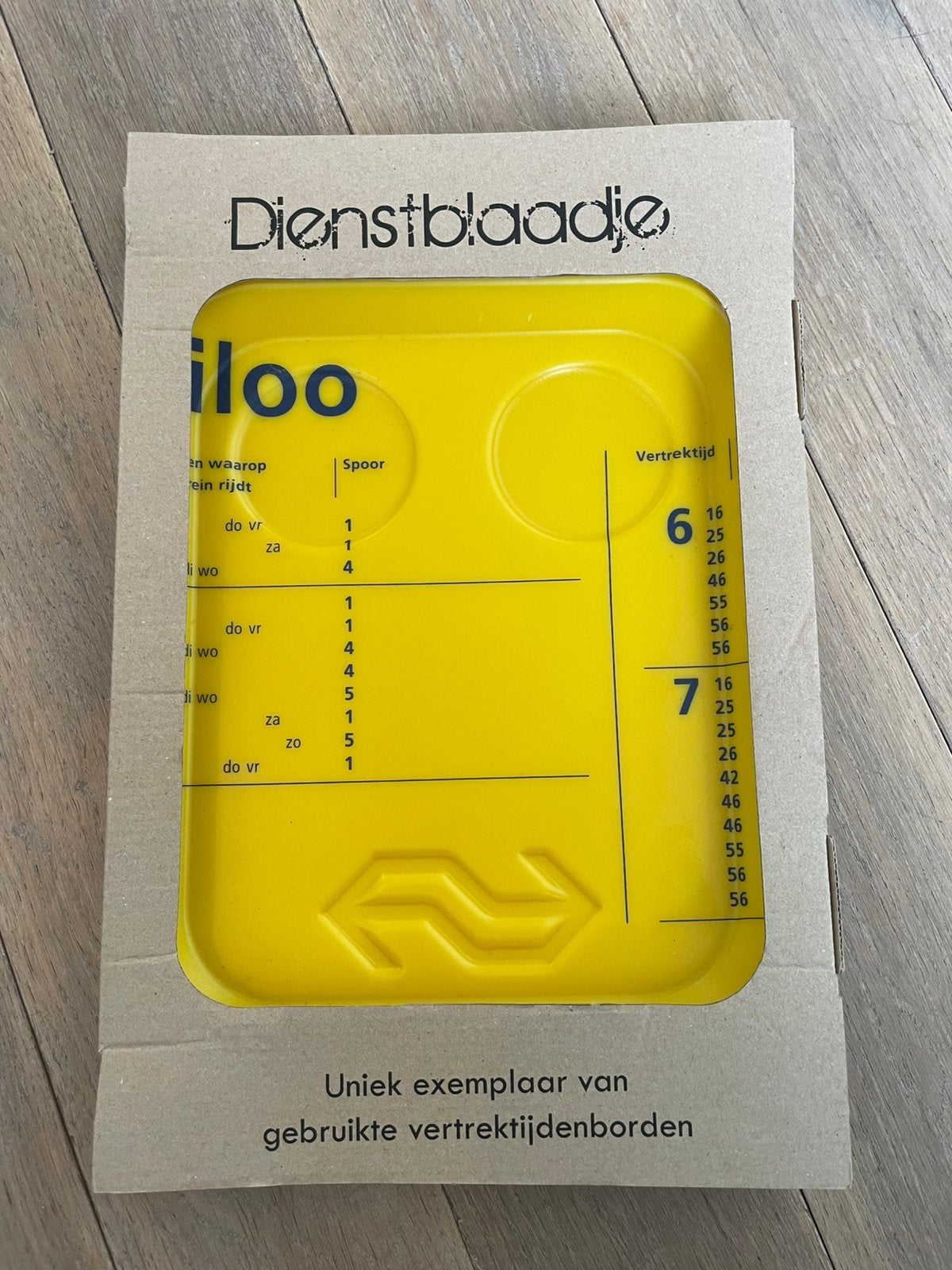 Nieuw NS Dienstblaadje (Heiloo), Ophalen of Verzenden, Nieuw, Trein, Overige typen