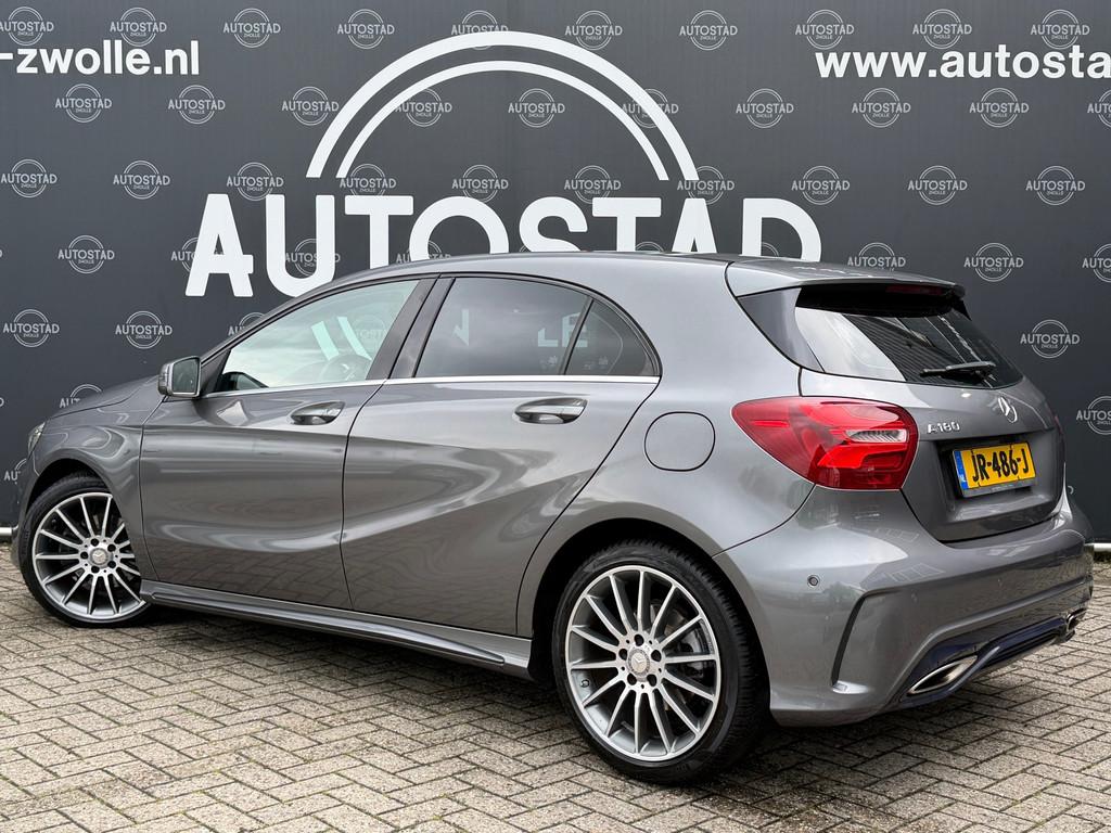 Mercedes-Benz A-klasse 180 Ambition Automaat / NL-Auto / NAP, 4 cilinders, 122 pk, Zilver of Grijs, 695 kg