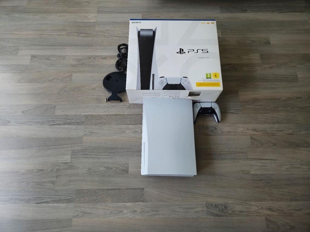 Playstation 5 Disc Editie+Games Lees Beschrijving Aub❗, Spelcomputers en Games, Spelcomputers | Sony PlayStation 5, Zo goed als nieuw