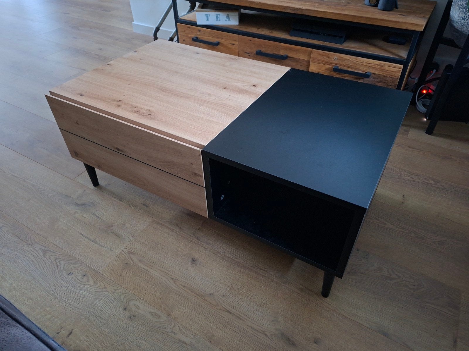Salontafel, Ophalen, 100 tot 150 cm, 50 tot 100 cm, Zo goed als nieuw