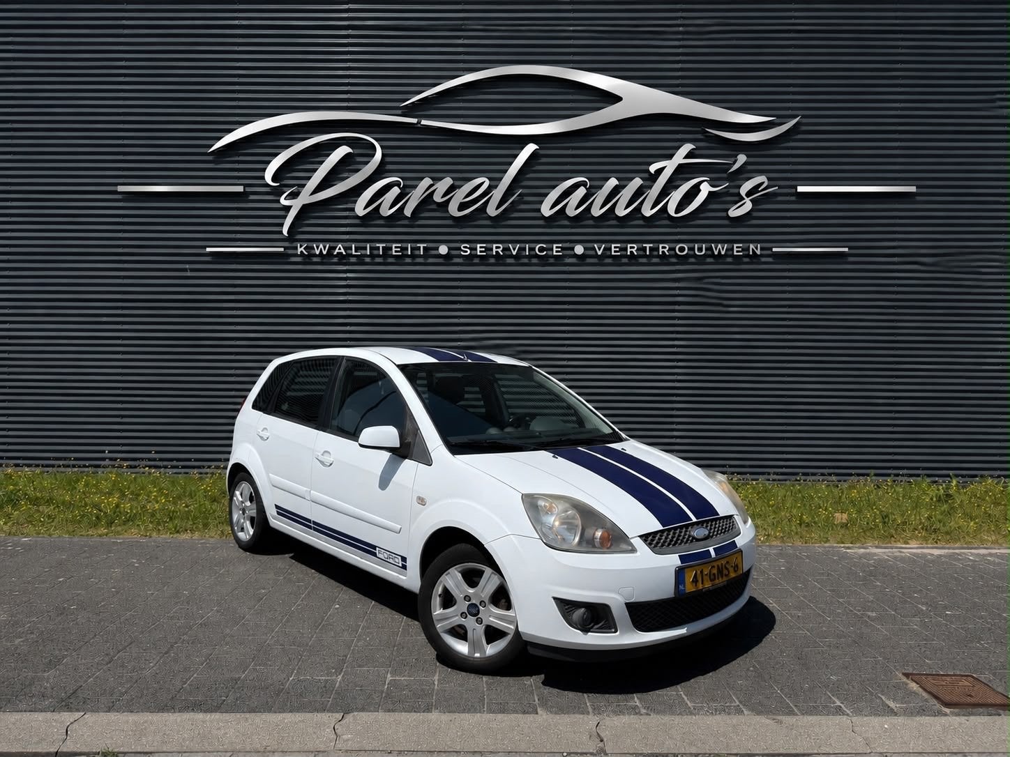 Ford Fiesta 1.4 16V 5-Deurs | Airco |APK, Auto's, Ford, Voorwielaandrijving, 40 €/maand, 4 cilinders, Wit