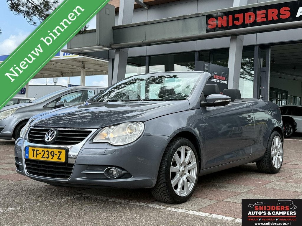 Volkswagen Eos 1.4 TSI Highline Leer navi, Auto's, Volkswagen, Bedrijf, Te koop, Eos, ABS, Airbags, Airconditioning, Automatische klimaatregeling