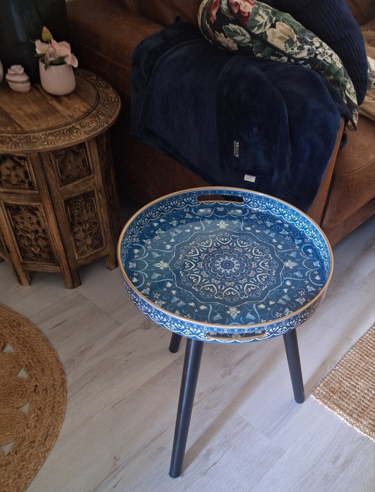 Bijzettafel, Ophalen, Nieuw, Rechthoekig, Minder dan 55 cm