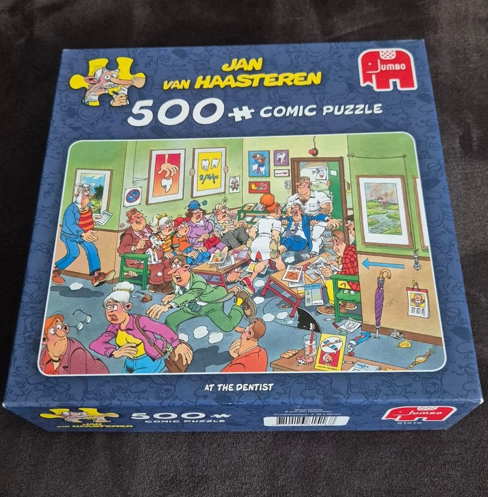 5 legpuzzels Van Haasteren 500 stukjes compleet, Ophalen of Verzenden, 500 t/m 1500 stukjes, Gebruikt, Legpuzzel