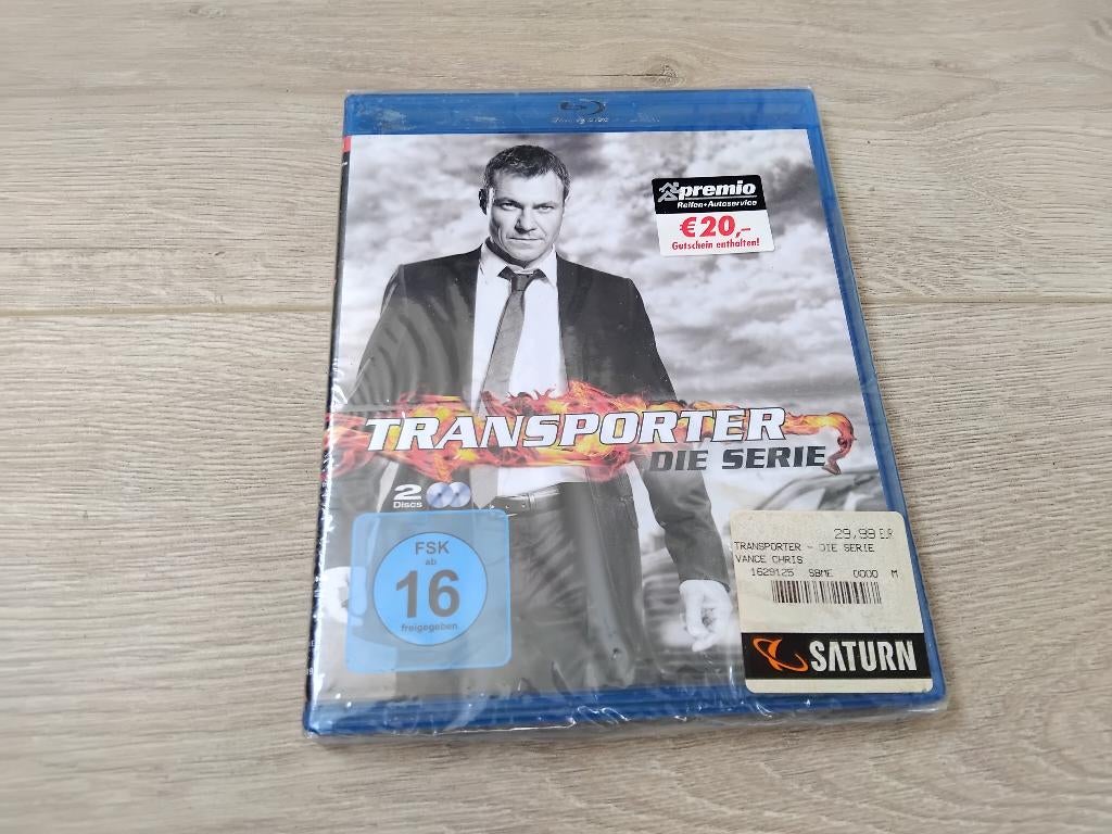The Transporter serie Duitse blu-ray set, Ophalen of Verzenden, Nieuw in verpakking, Actie, Boxset