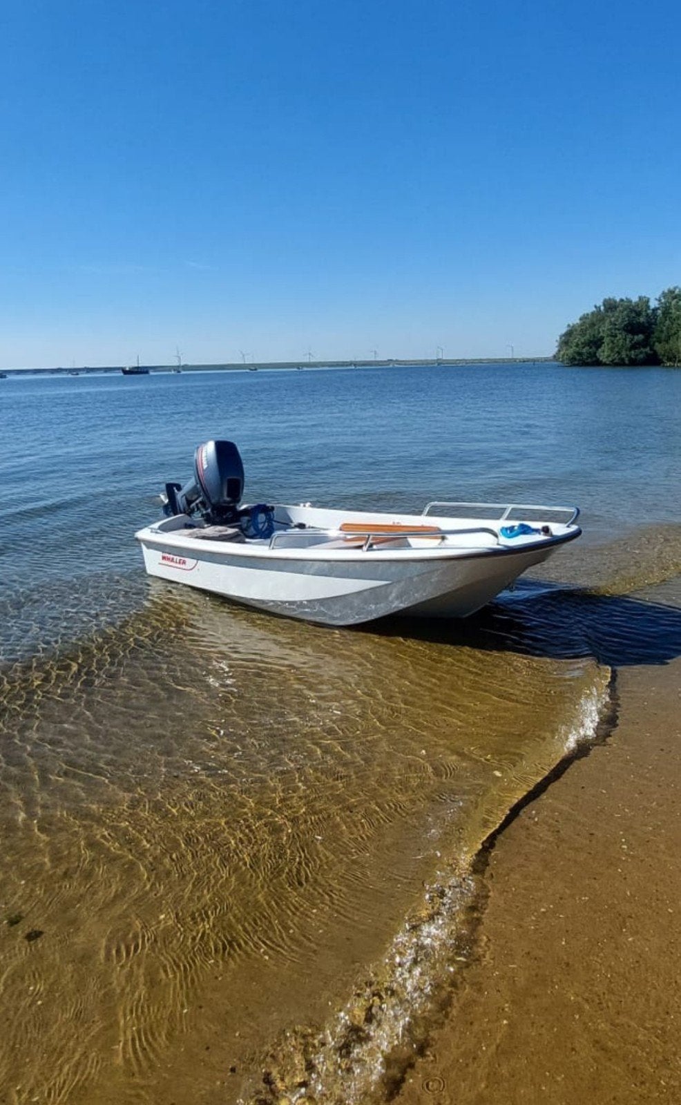 Boston Whaler 9ft tender, Watersport en Boten, Motorboten en Motorjachten, Ophalen, Geen motor