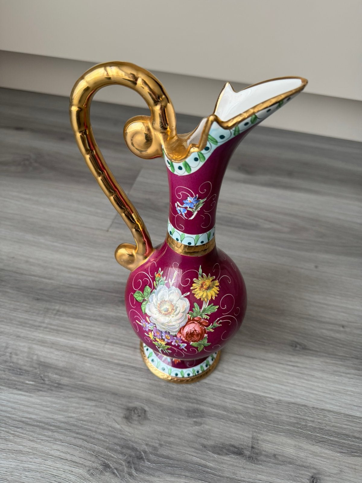 Vintage H.Bequet vaas/kan, Antiek en Kunst, Ophalen of Verzenden